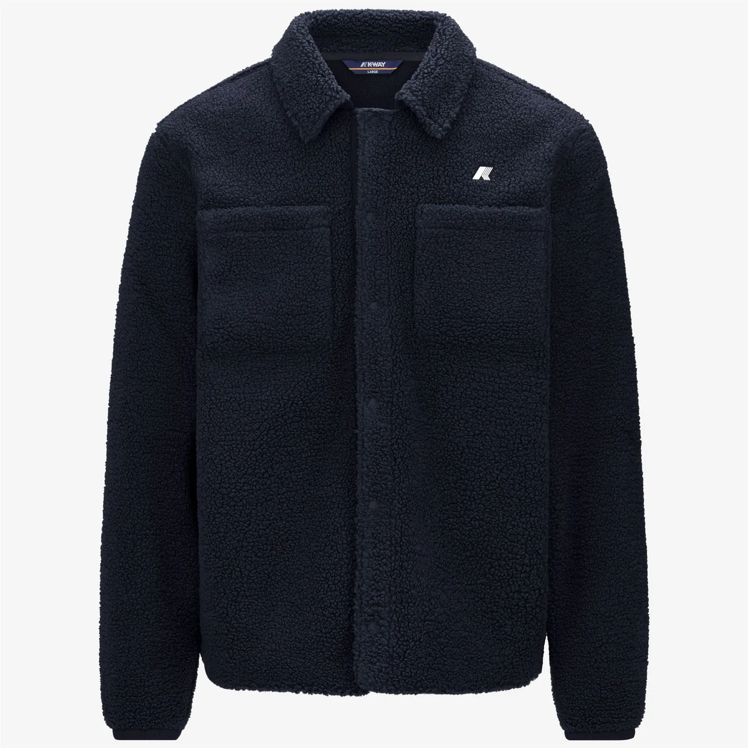 K-Way Cameron Sherpa Polar fleece bărbați albastru