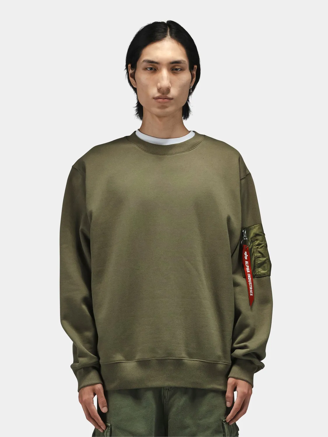 Alpha Utility Pocket bluză OG-107 Green bumbac