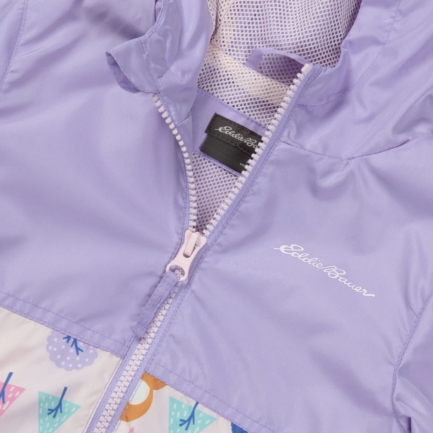 Eddie Bauer Toddler Rain geacă ploaie LAVENDER impermeabilă
