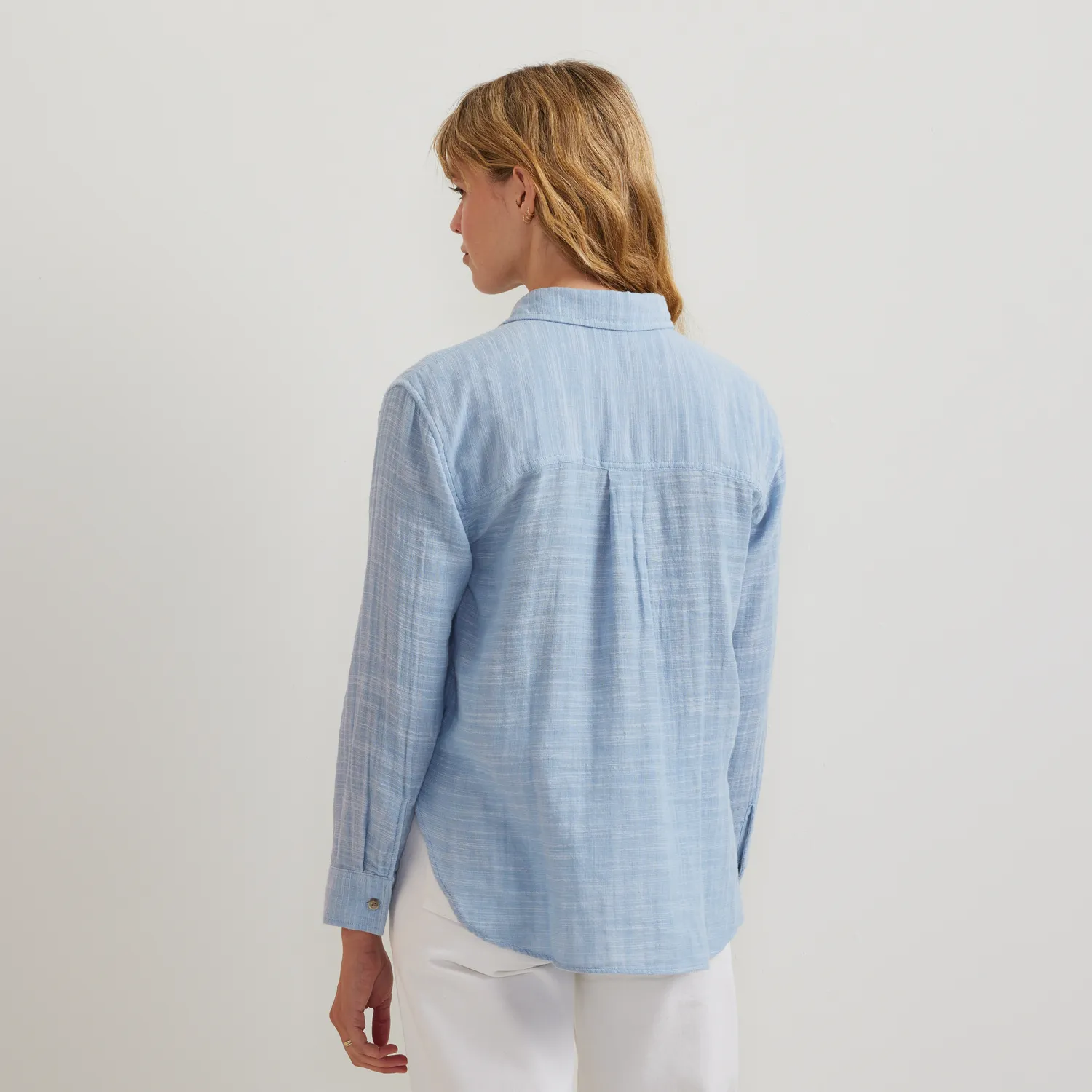 Eddie Bauer Cotton Slub camasa Vintage Rose bumbac