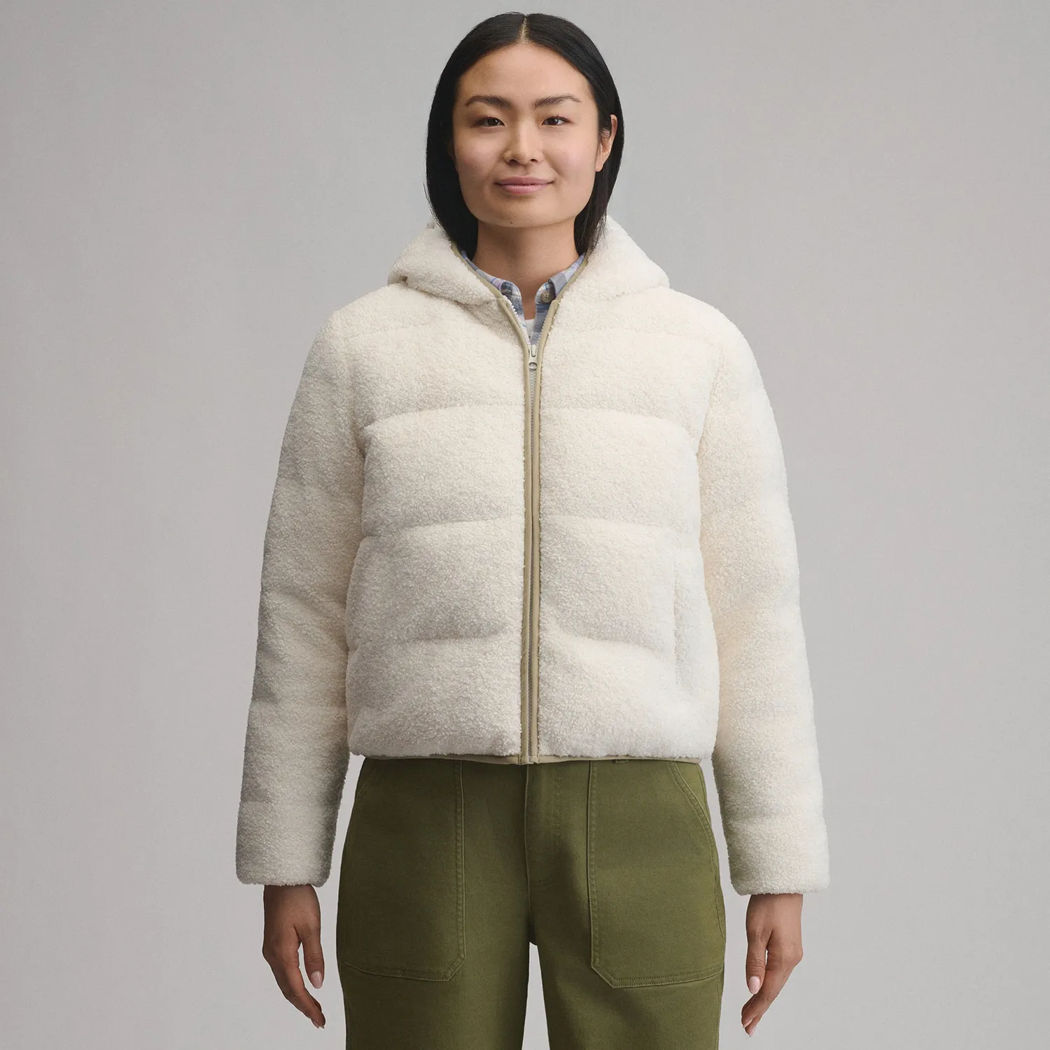 Eddie Bauer Plush Puff geaca dama neagra iarna