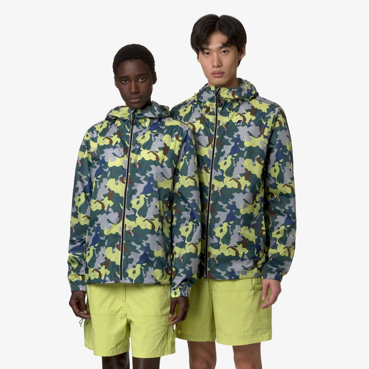 K-Way Cleon Ripstop Graphic geaca scurta camuflaj impermeabila