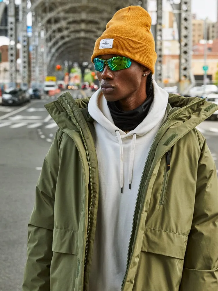 Alpha Industries Raglan palton parka verde barbati calduros ger