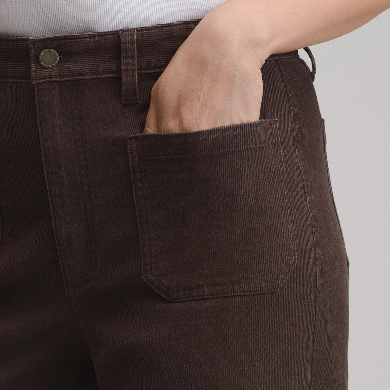 Eddie Bauer True Icon Stretch pantaloni damă Deep Wisteria elastici