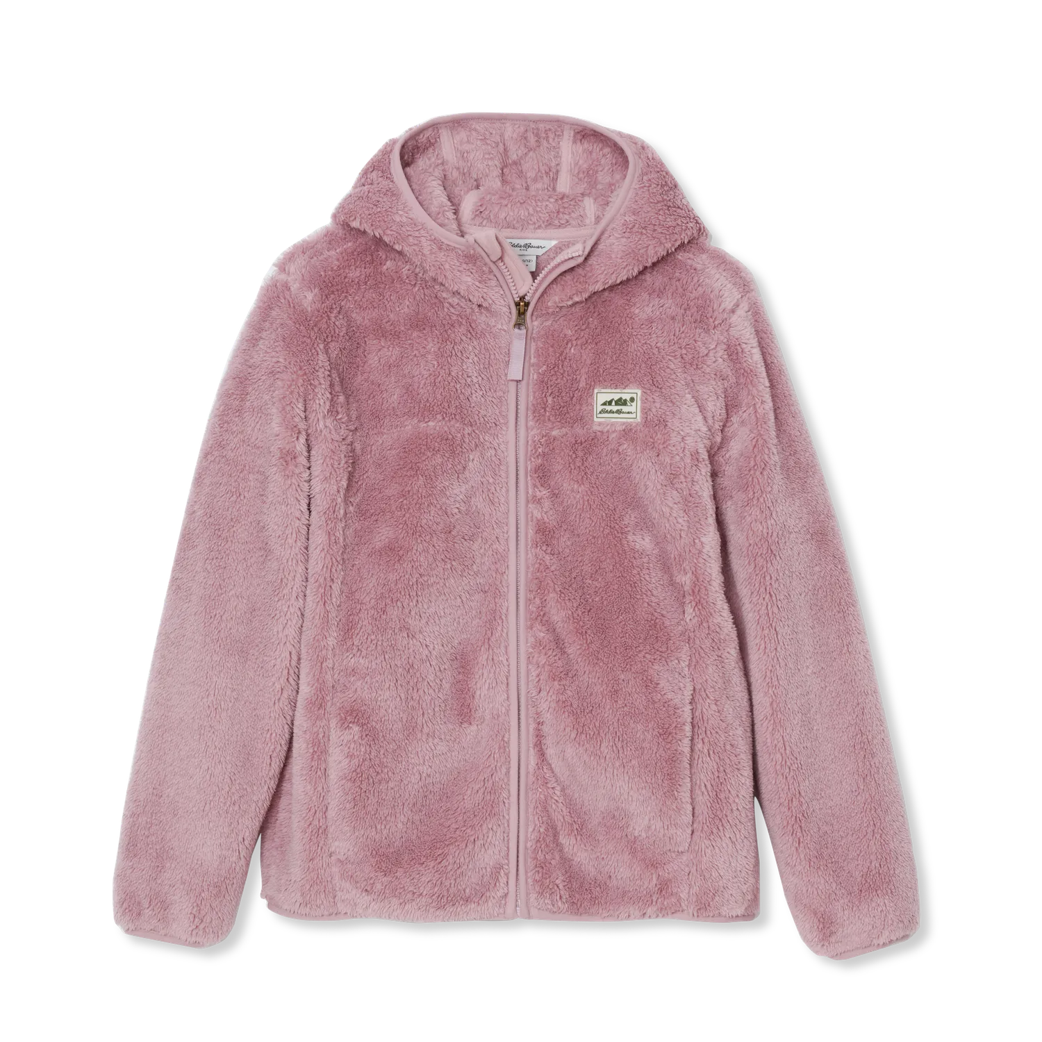Eddie Bauer Quest Plush Fleece jacheta copii cu gluga neagra