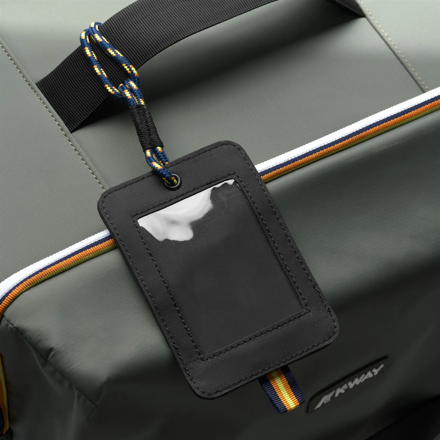 K-Way Blossac M Troler 66L Verde-Negru Impermeabil