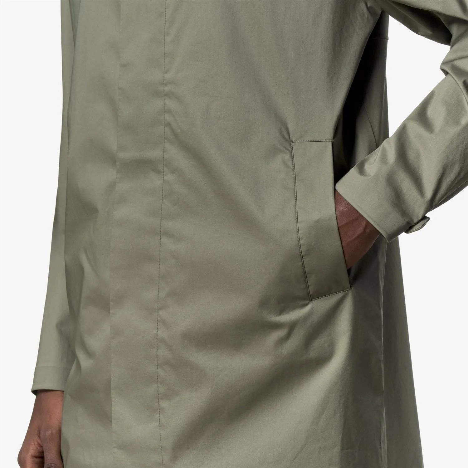 K-Way Tommy Cotton 3Layers geaca barbati verde 3/4
