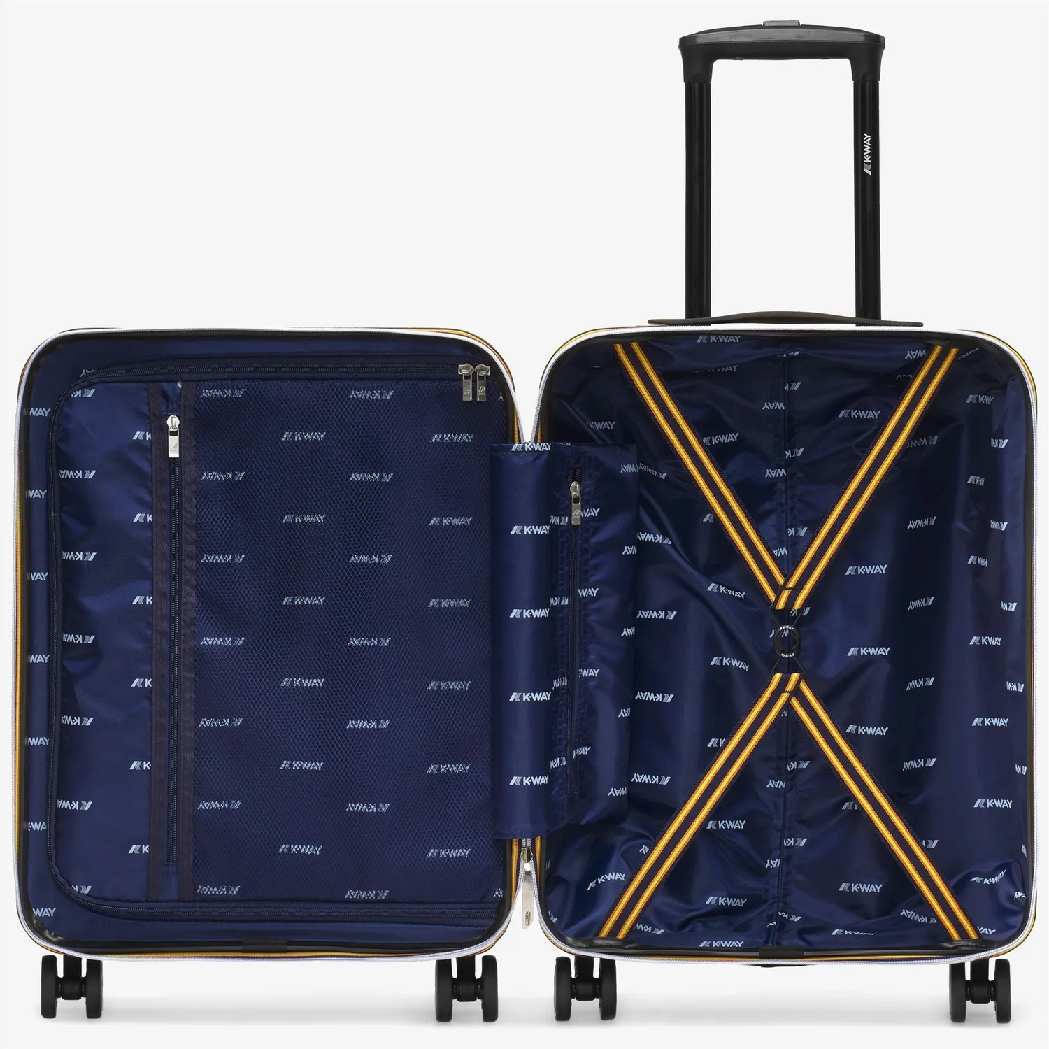 K-Way Trolley Small troller cabina 35L rosu-albastru