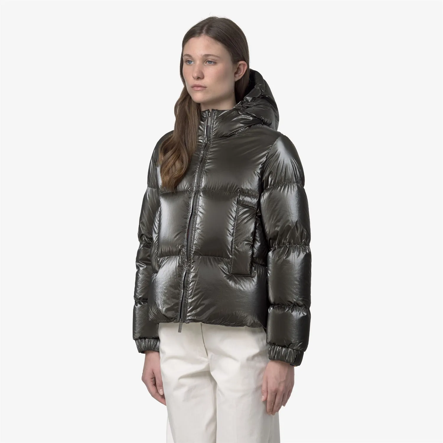 K-Way Lethille Thermo Pearly geaca dama negru puf