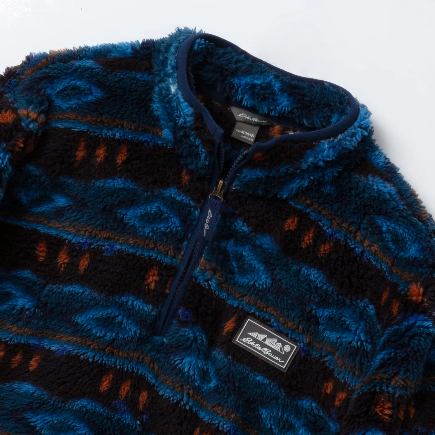 Eddie Bauer Quest Fleece hanorac copii bleumarin polar