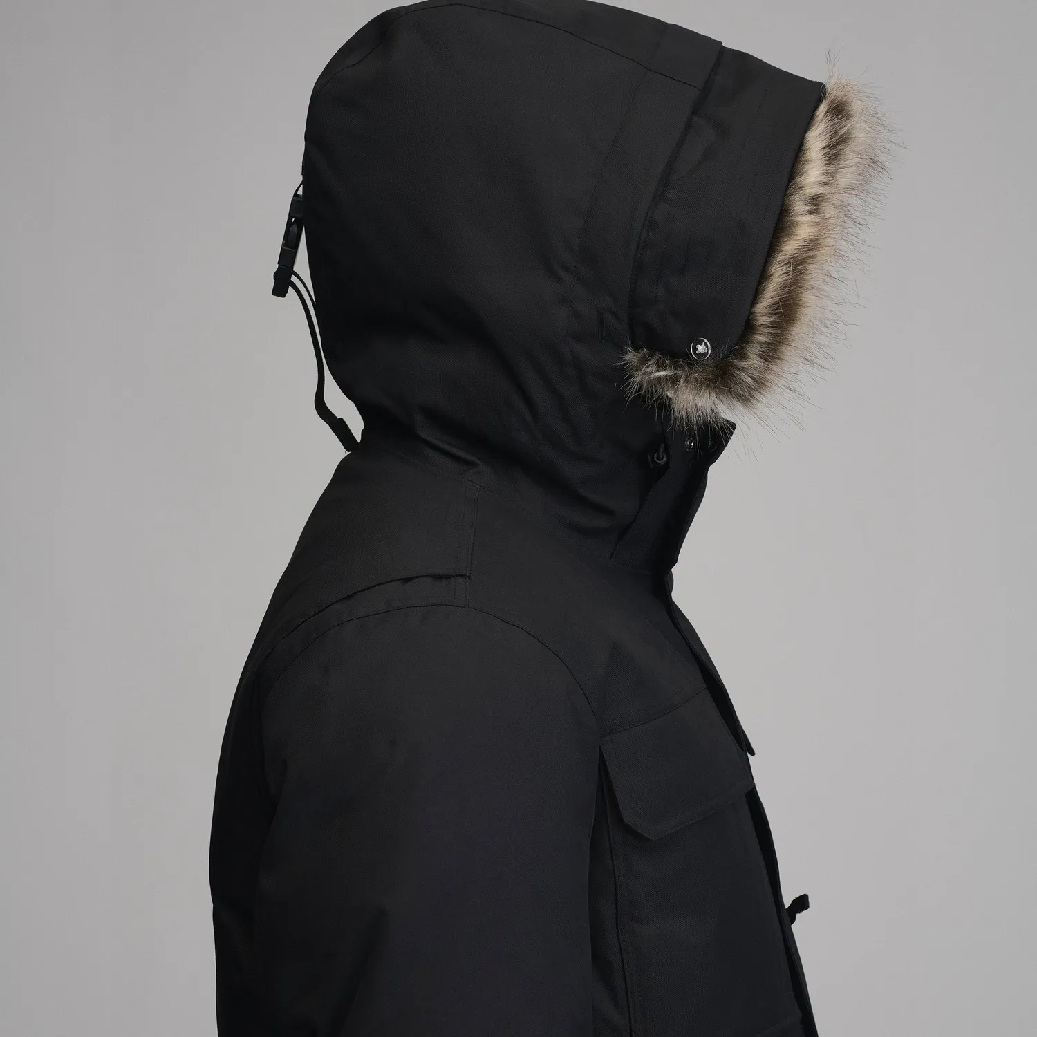 Eddie Bauer Superior Arctic parka bărbați Black impermeabilă
