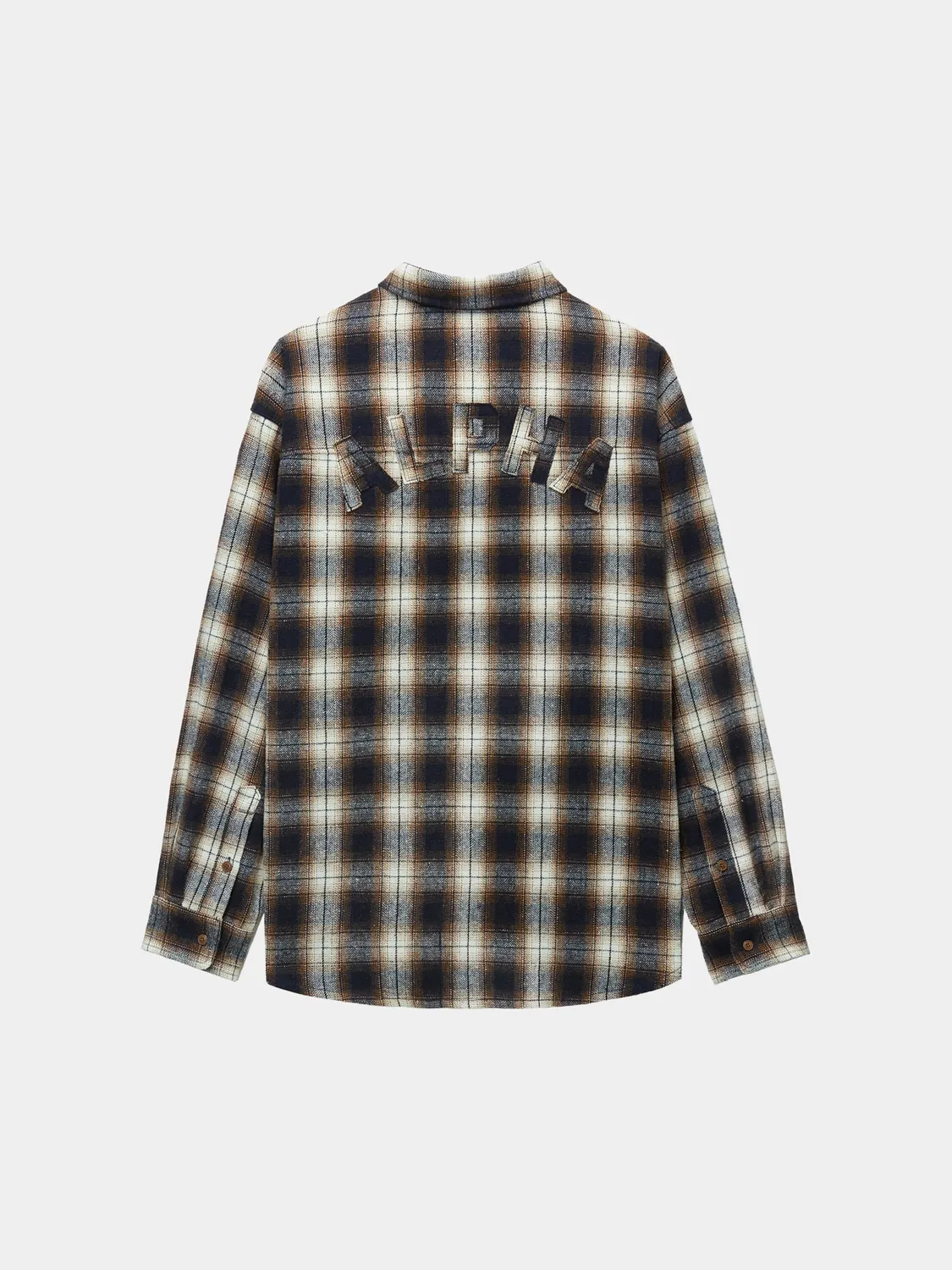 Alpha Industries UNFRM Flannel camasa rust flanel