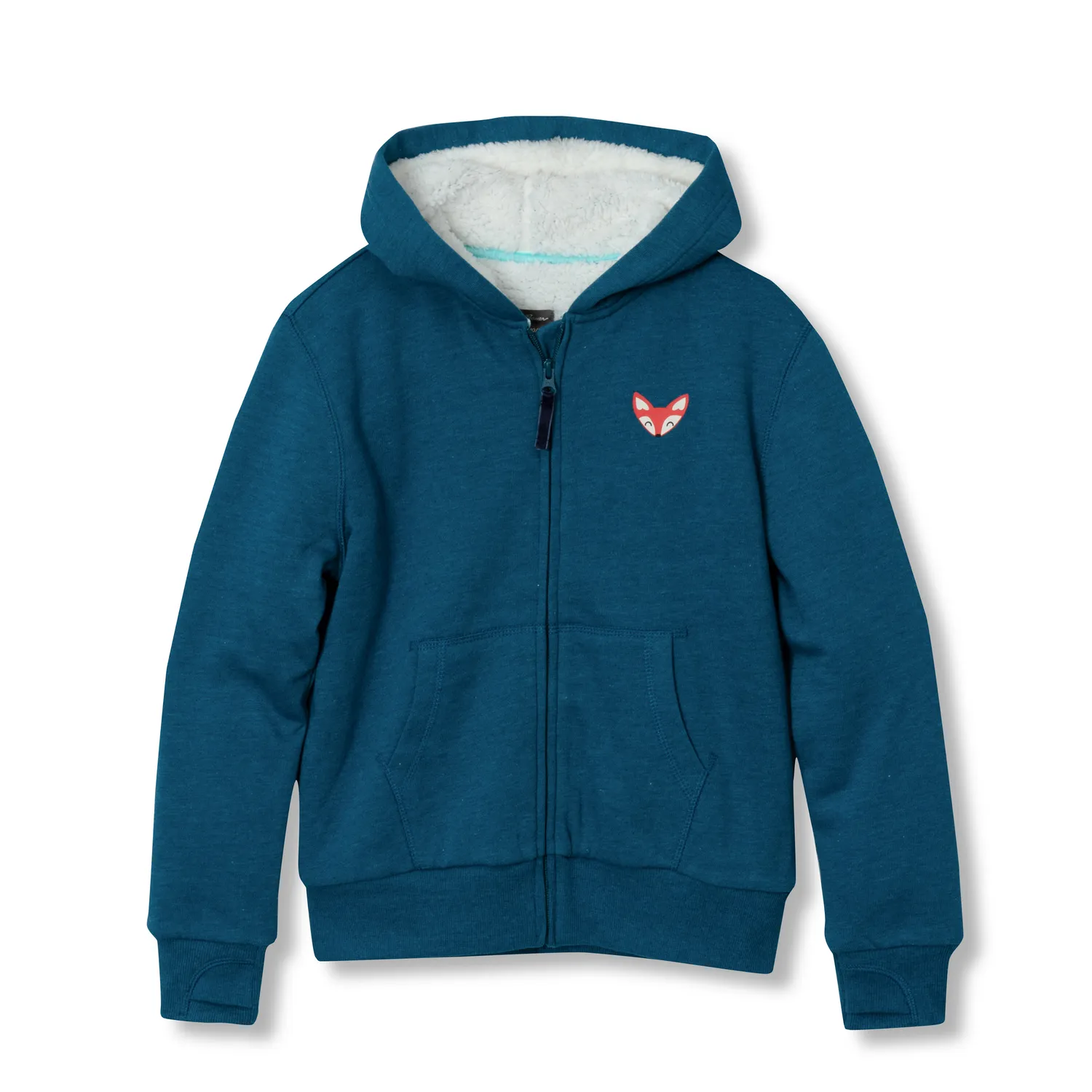 Eddie Bauer Camp Fleece hanorac fete cu gluga calduros