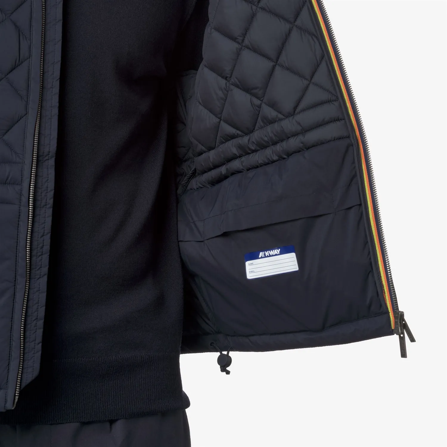 K-Way Barnes Premium Warm vesta barbati albastra