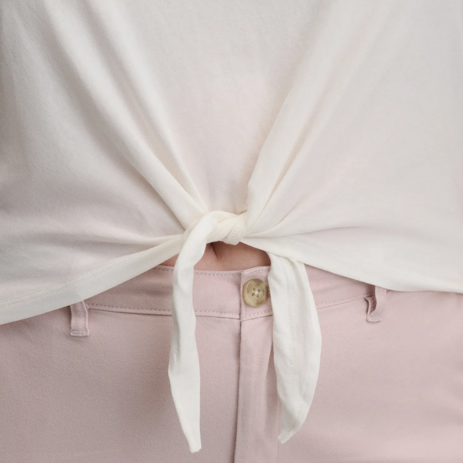 Eddie Bauer Tempo Lite Tie Front maiou damă cosmos cu nod