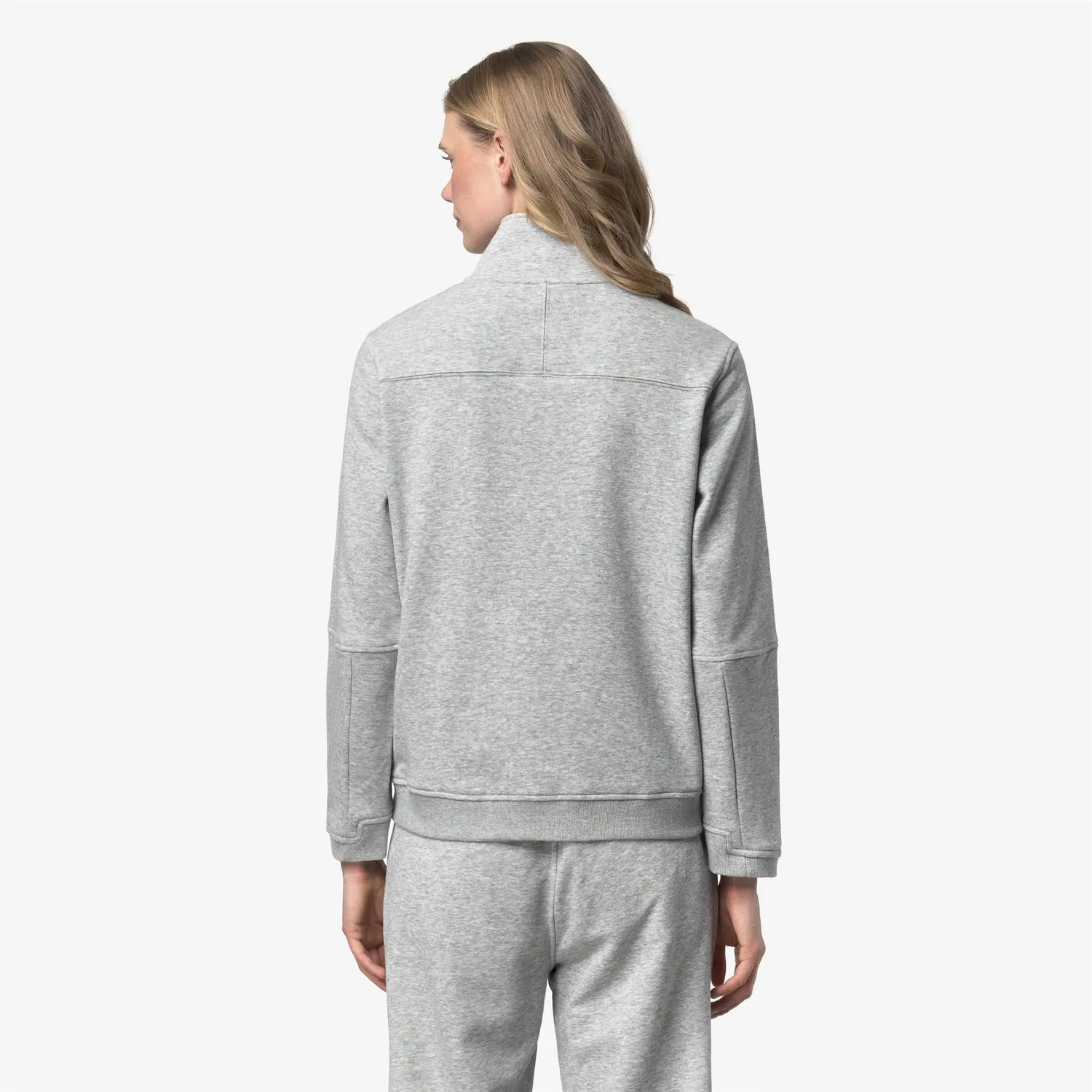 K-Way Pepin hanorac fleece unisex gri melanj