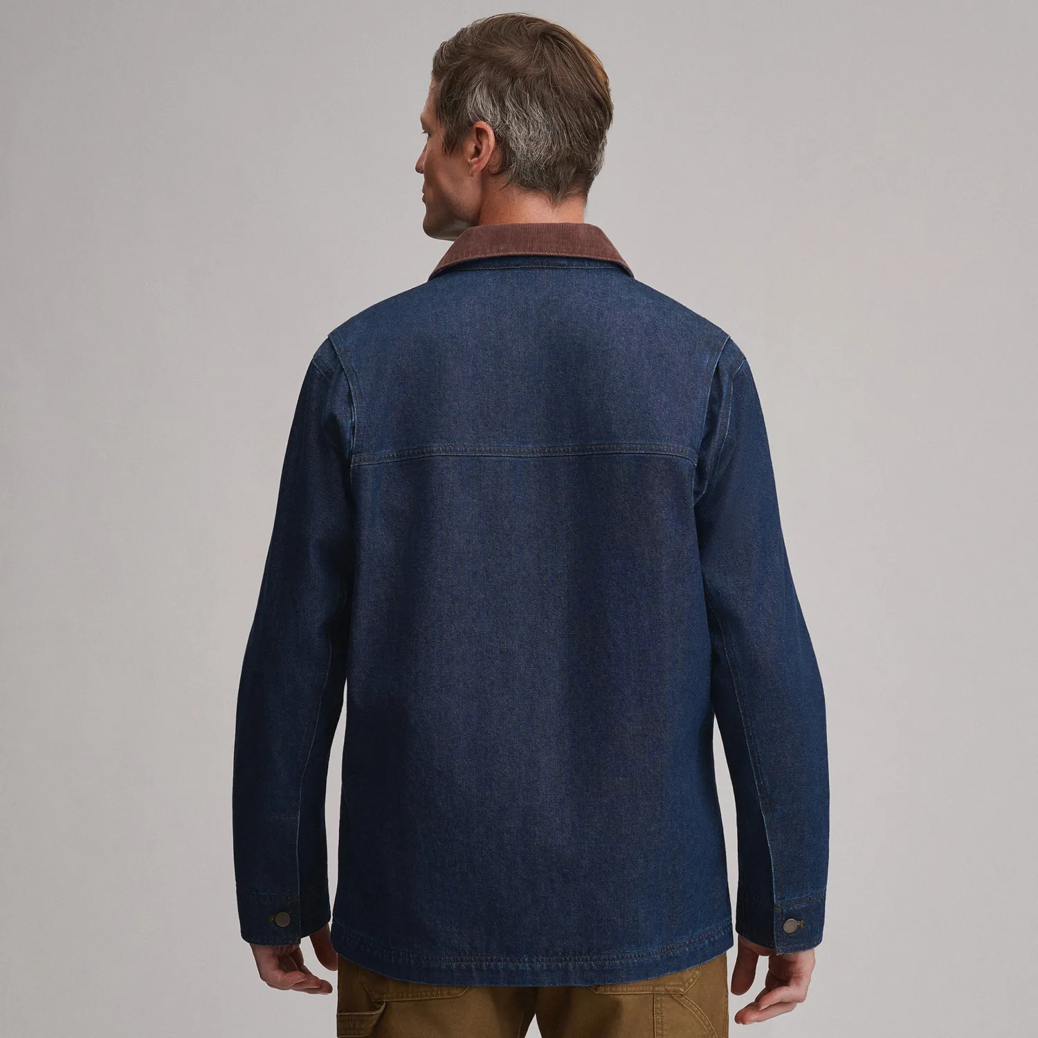 Eddie Bauer EB Denim Barn palton denim Deep Rinse