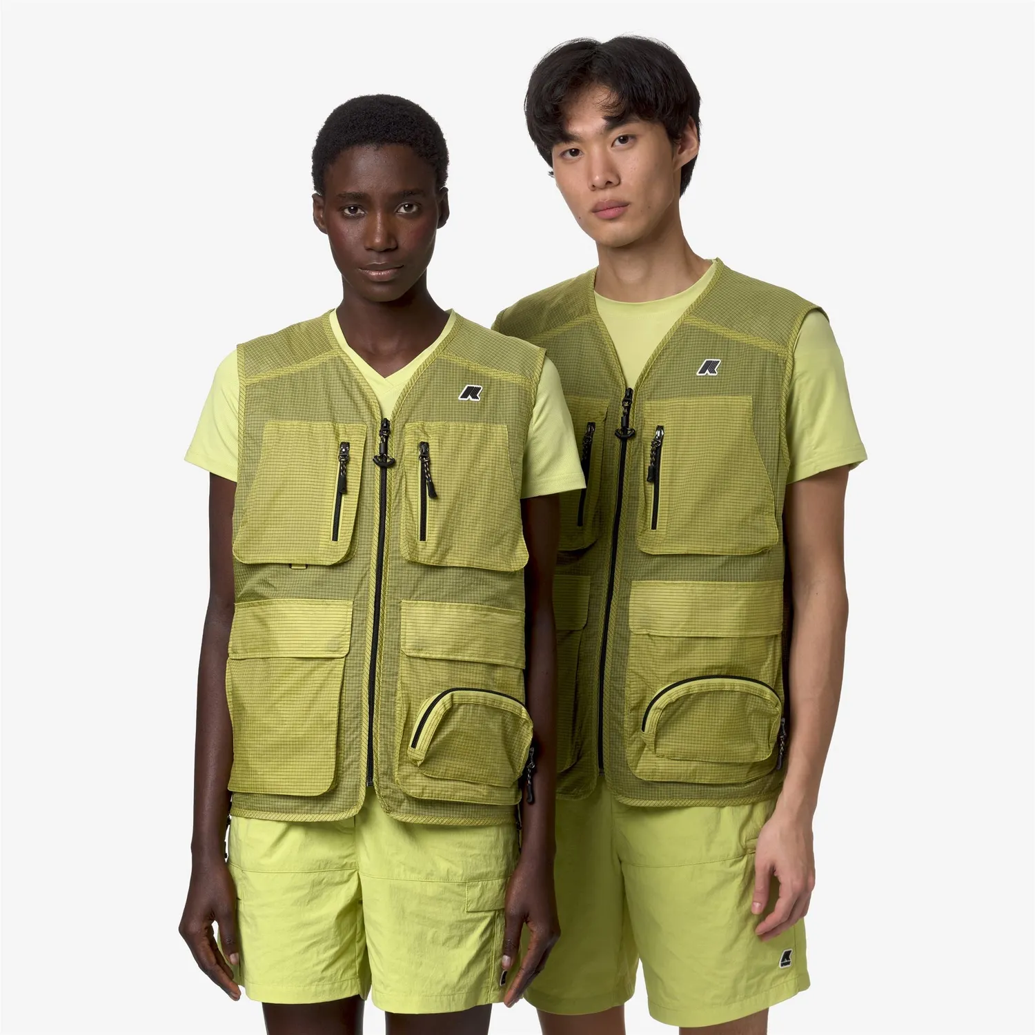 K-Way Allos vesta unisex verde impermeabila ripstop