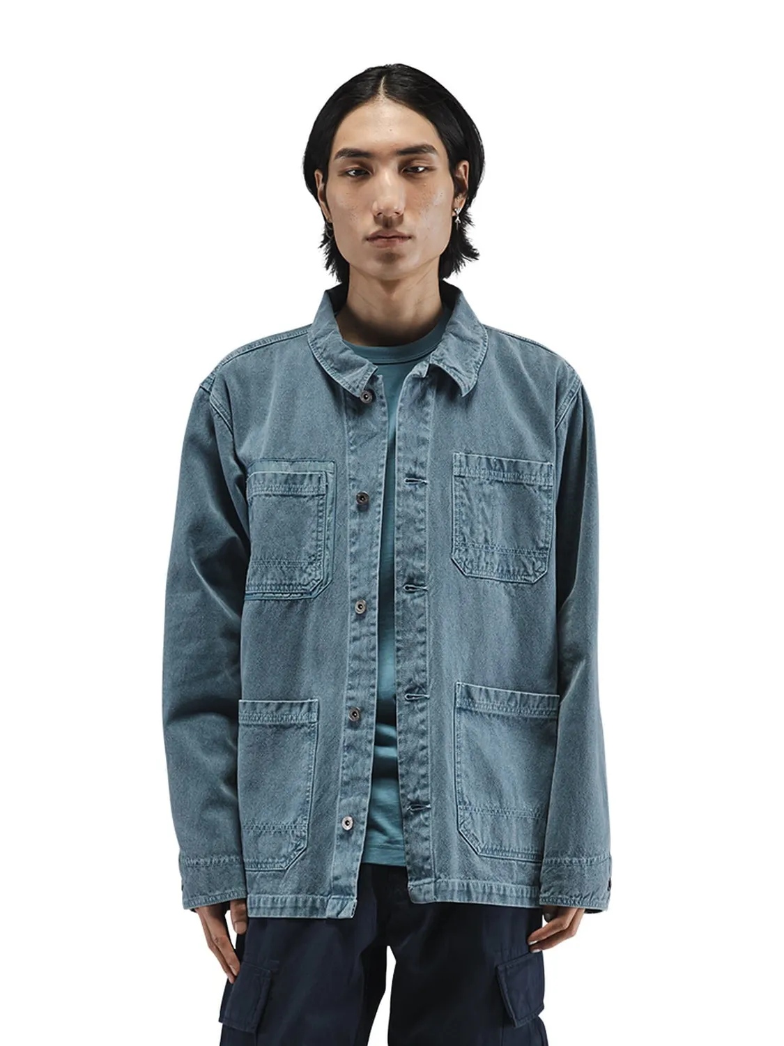 Alpha Industries CTN Chore palton bumbac verde