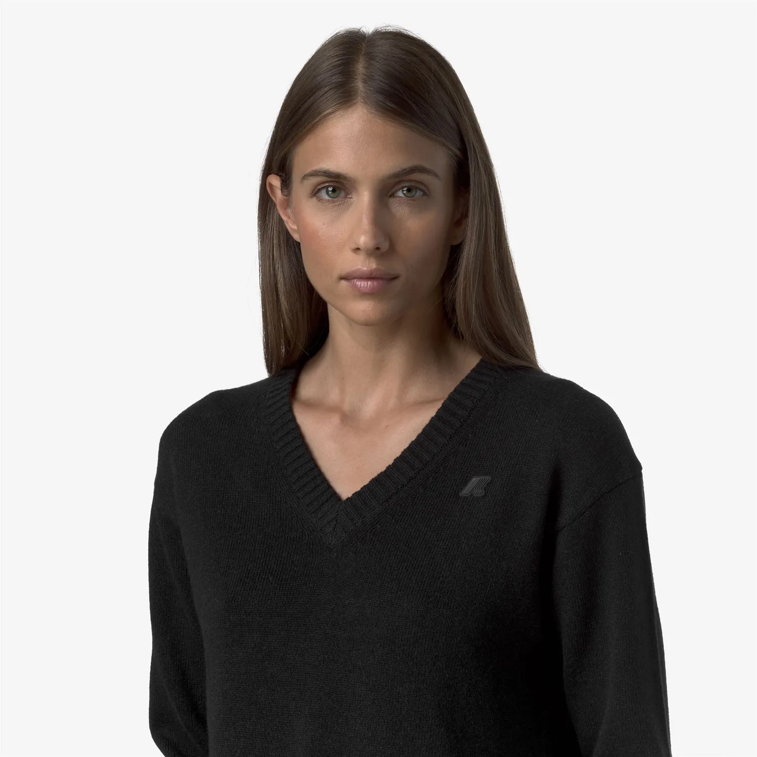 K-Way Adine K4125RW pulover damă negru cașmir