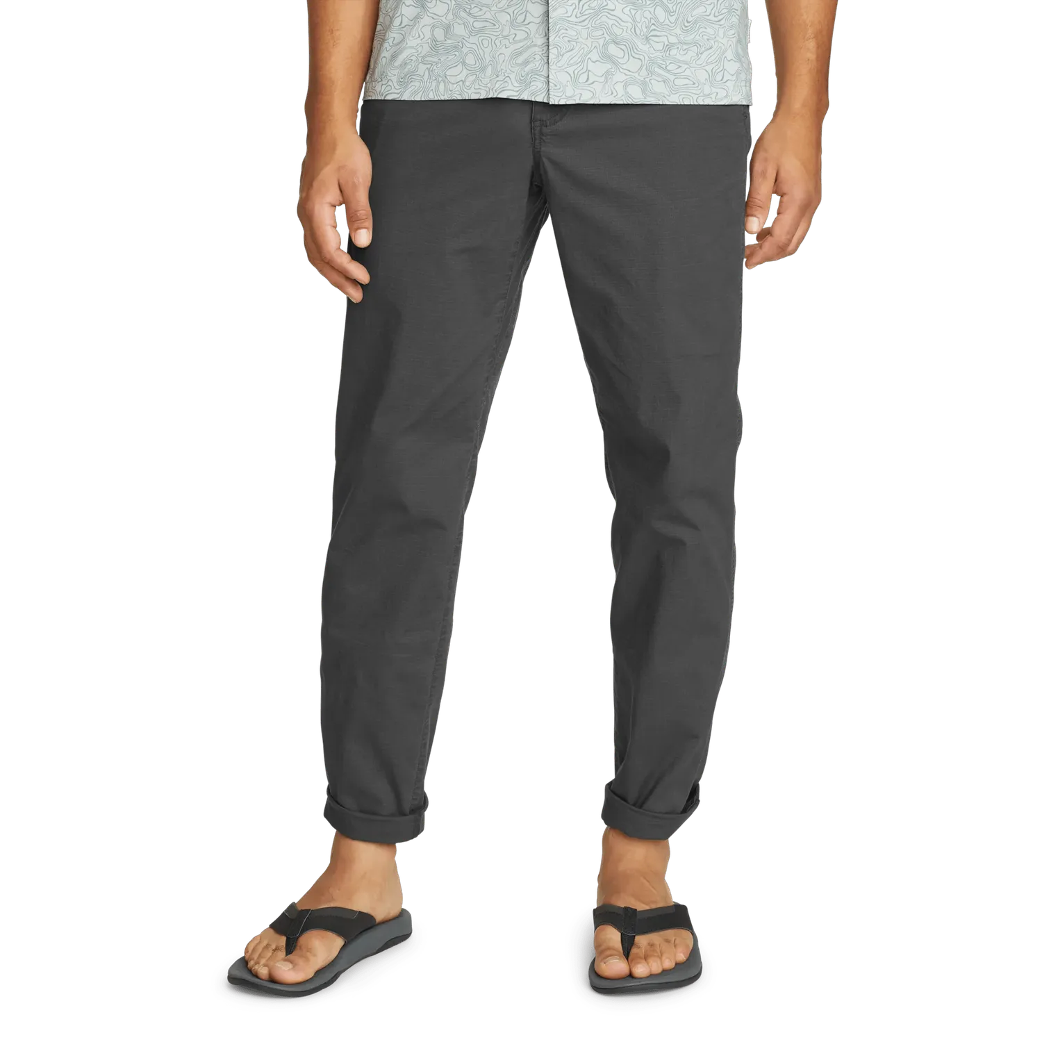 Eddie Bauer Top Out Stretch Ripstop pantaloni Aegean M elastici