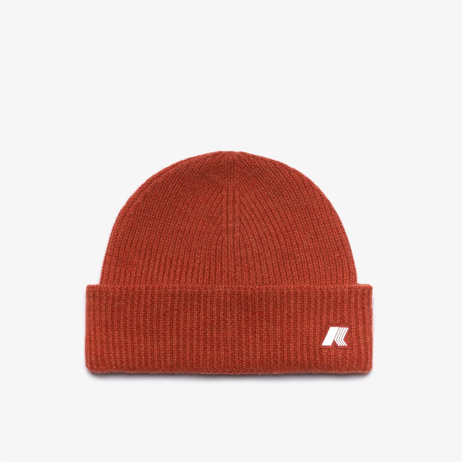 K-Way Brice caciula unisex rosu din lana groasa