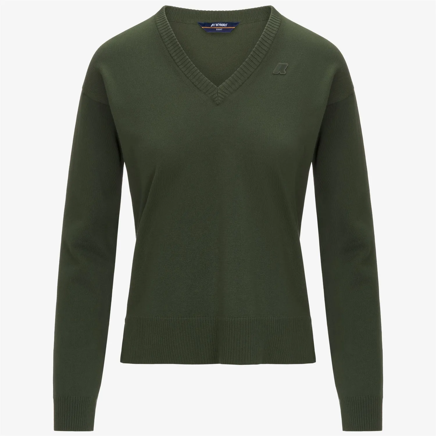 K-Way Adine Cotton PS pulover dama verde Africa bumbac