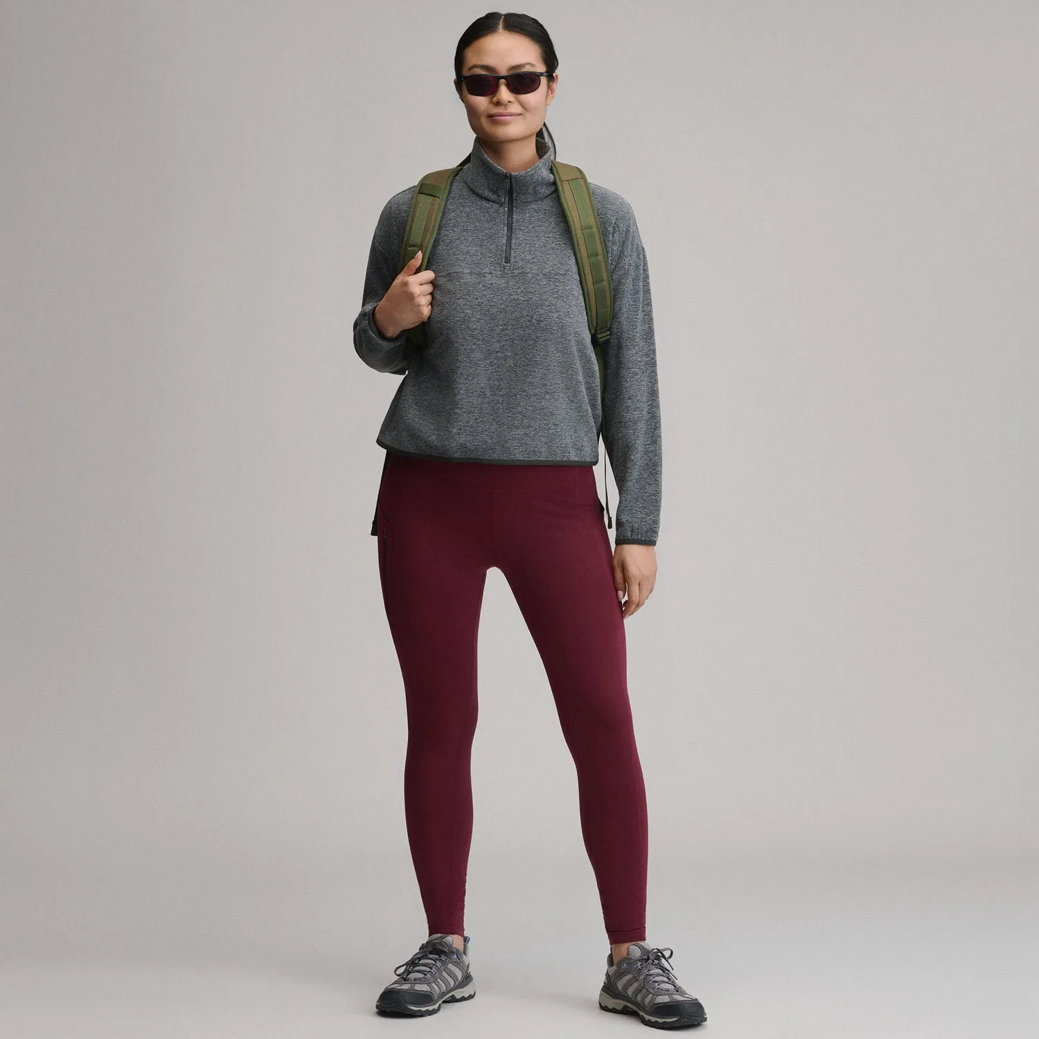 Eddie Bauer Quest 2.0 bluză polar damă Neagră antipilling