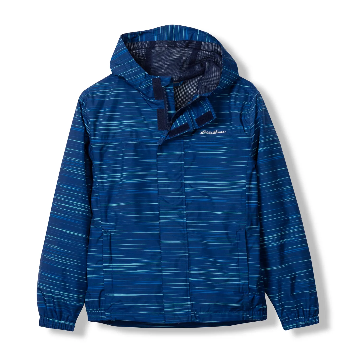 Eddie Bauer Rainfoil geaca ploaie copii Neagra impermeabila