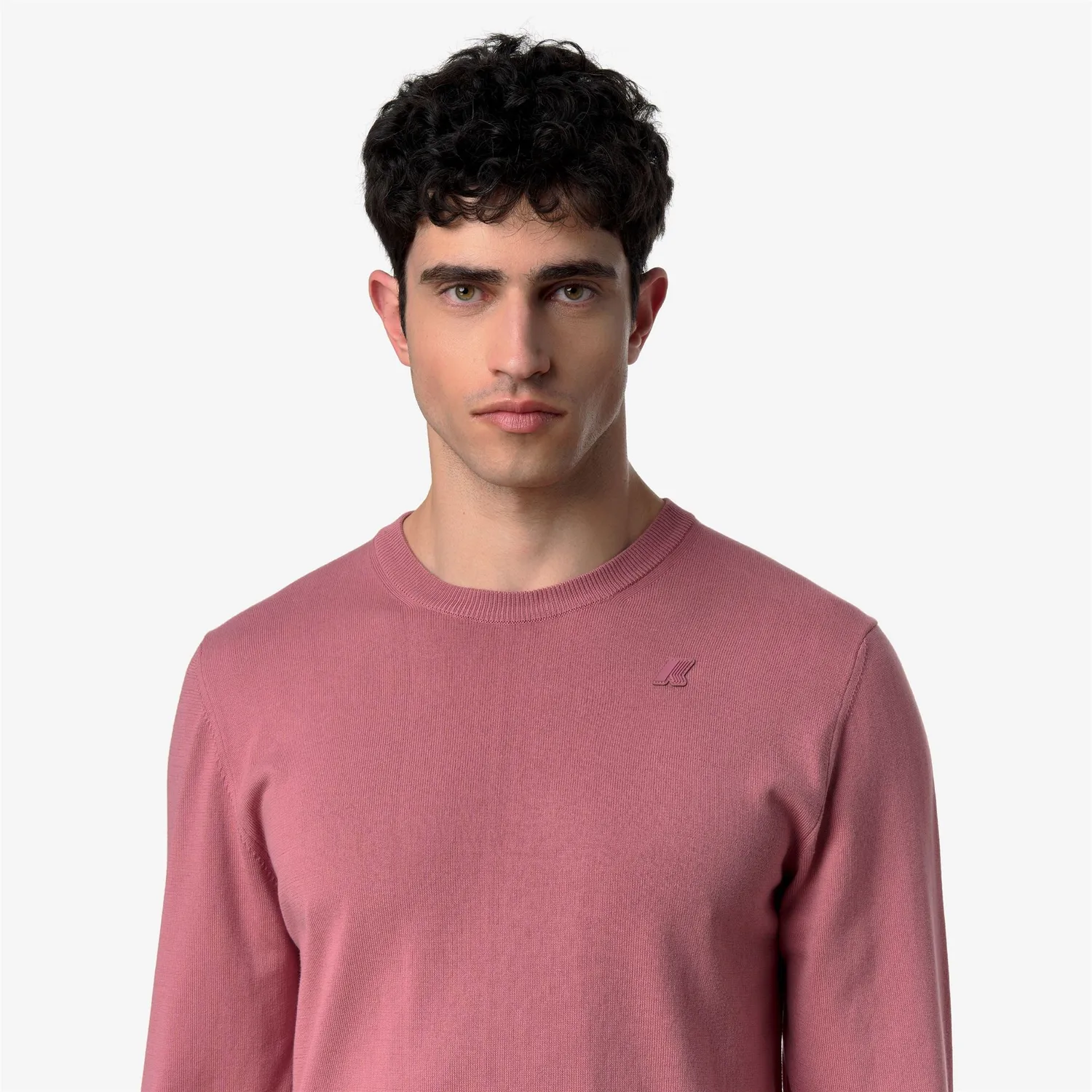K-Way Sebastien Cotton pulover barbati Violet Pinkish bumbac