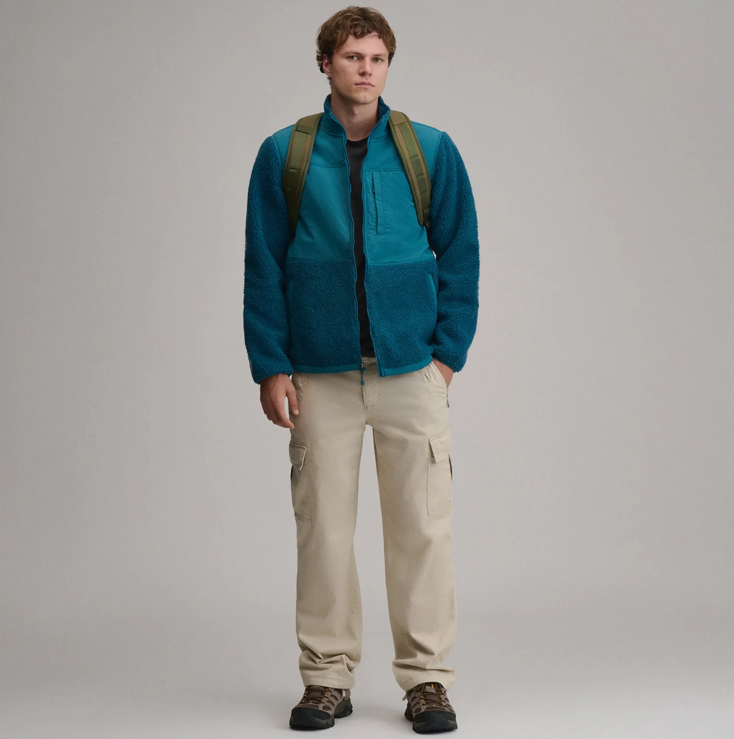 Eddie Bauer Chilali Fleece Jacket geaca fleece Black barbati