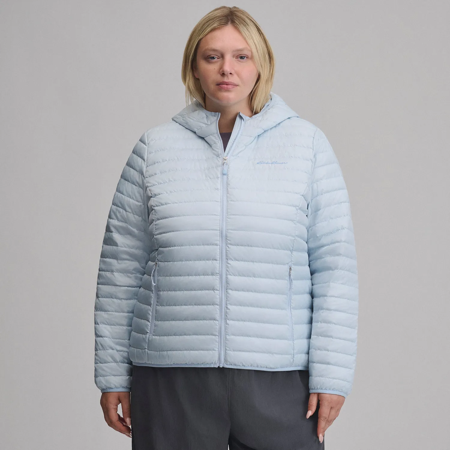 Eddie Bauer Microlight geacă puf damă neagră