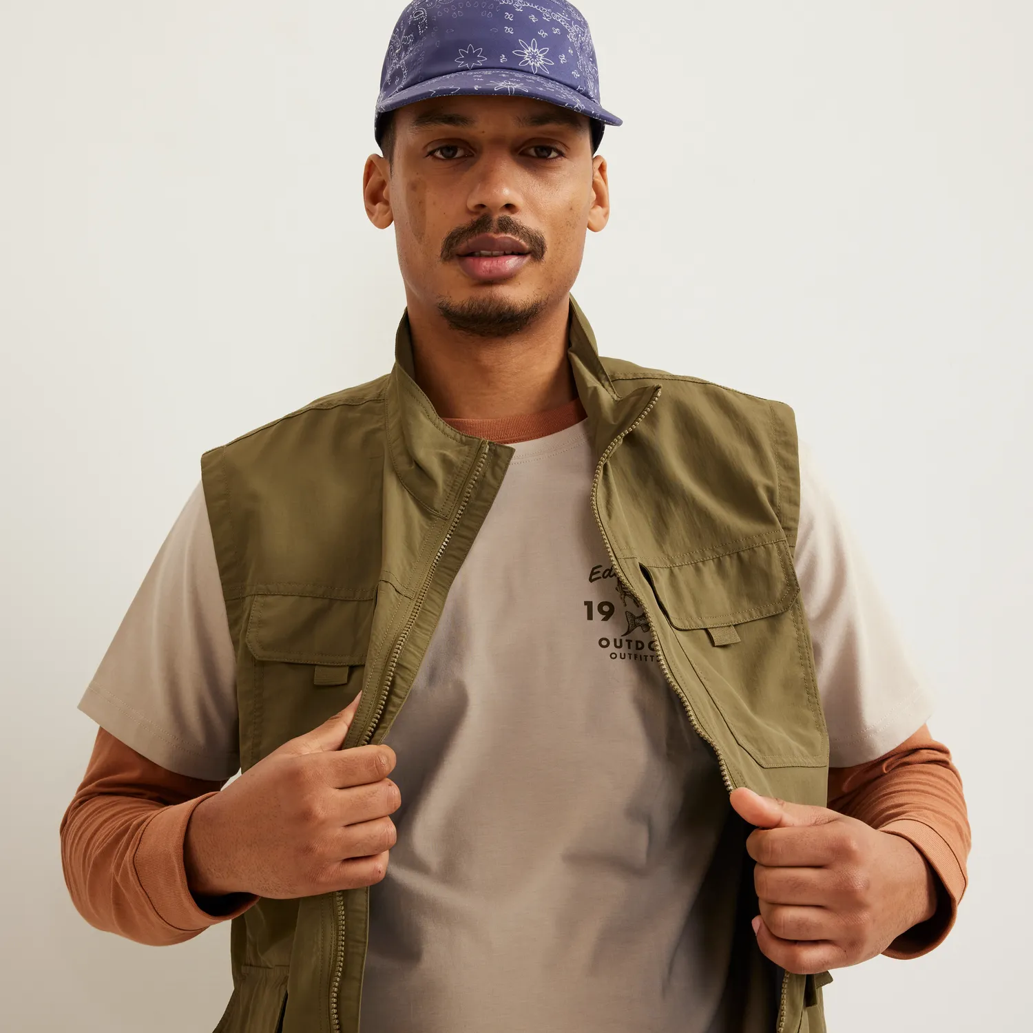 Eddie Bauer Adventurer Hiking Vestă Storm hidrofobă
