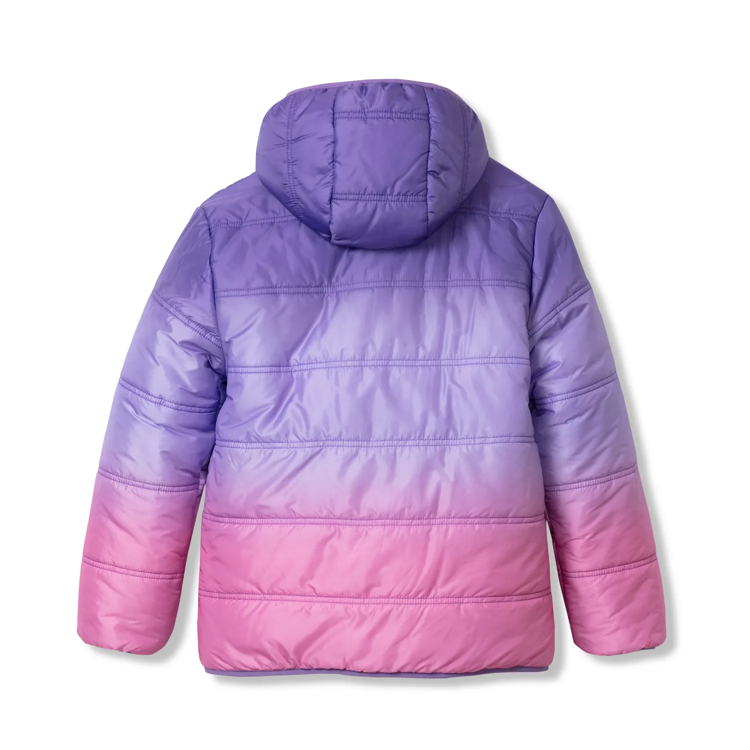 Eddie Bauer Deer Harbor Reversible Hooded geaca Blush fete