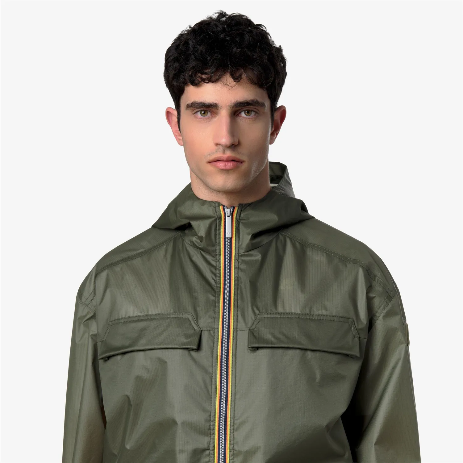 K-Way Clad K3134GW geaca verde XS-3XL impermeabila