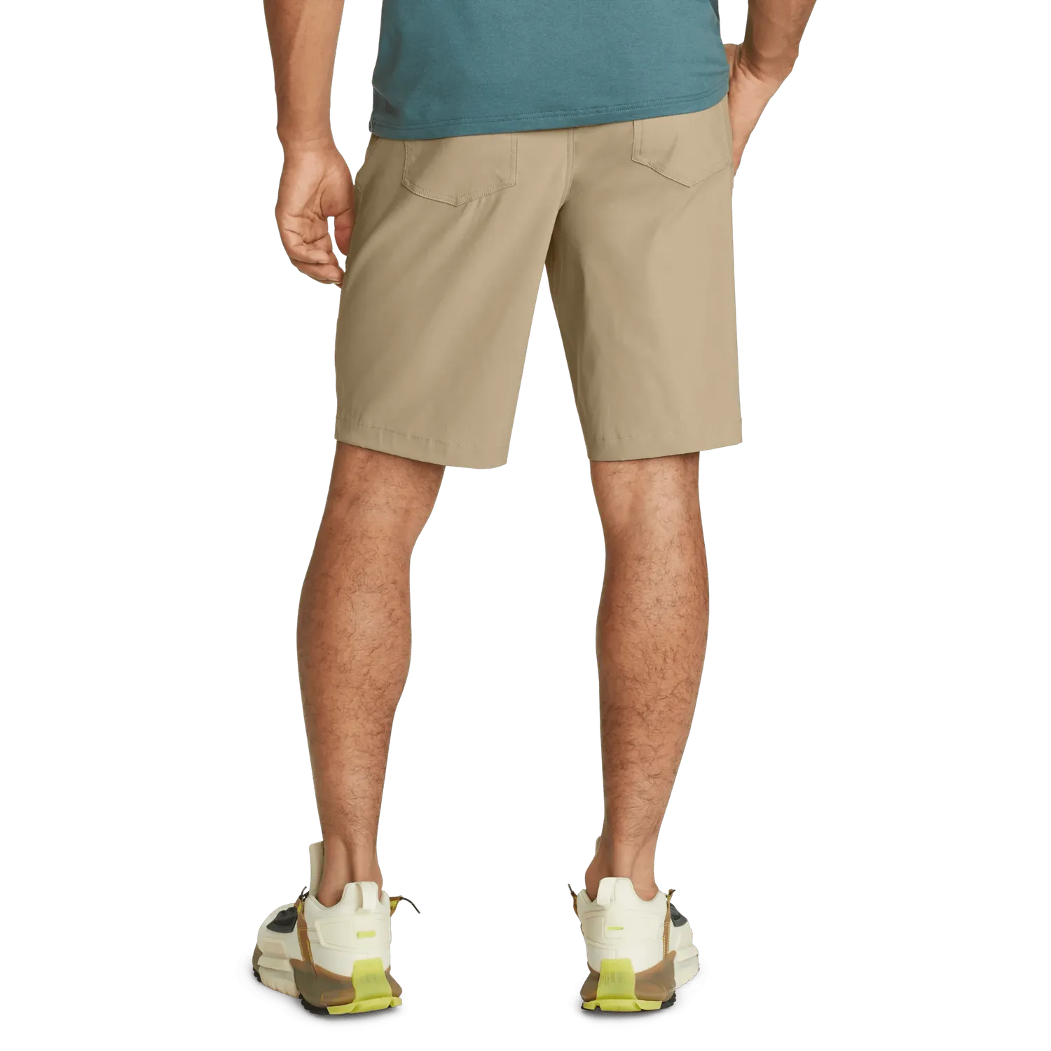 Eddie Bauer Rainier Shorts pantaloni scurti Light Khaki impermeabili