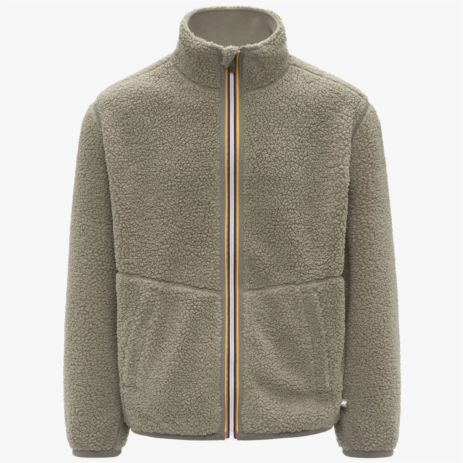 K-Way Pascal Sherpa geaca polar verde Green Oak