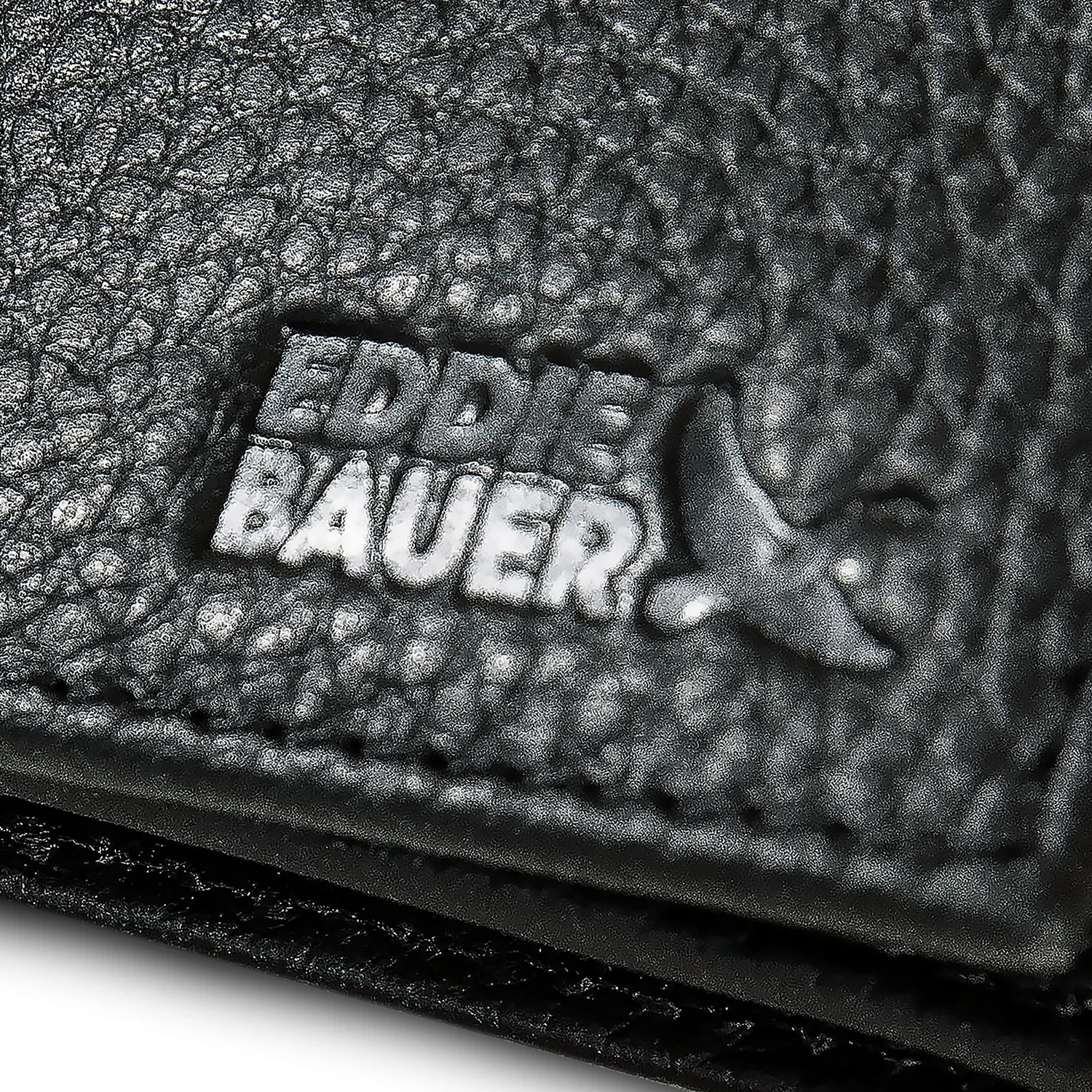 Eddie Bauer Extra Capacity Rugged portofel negru piele RFID