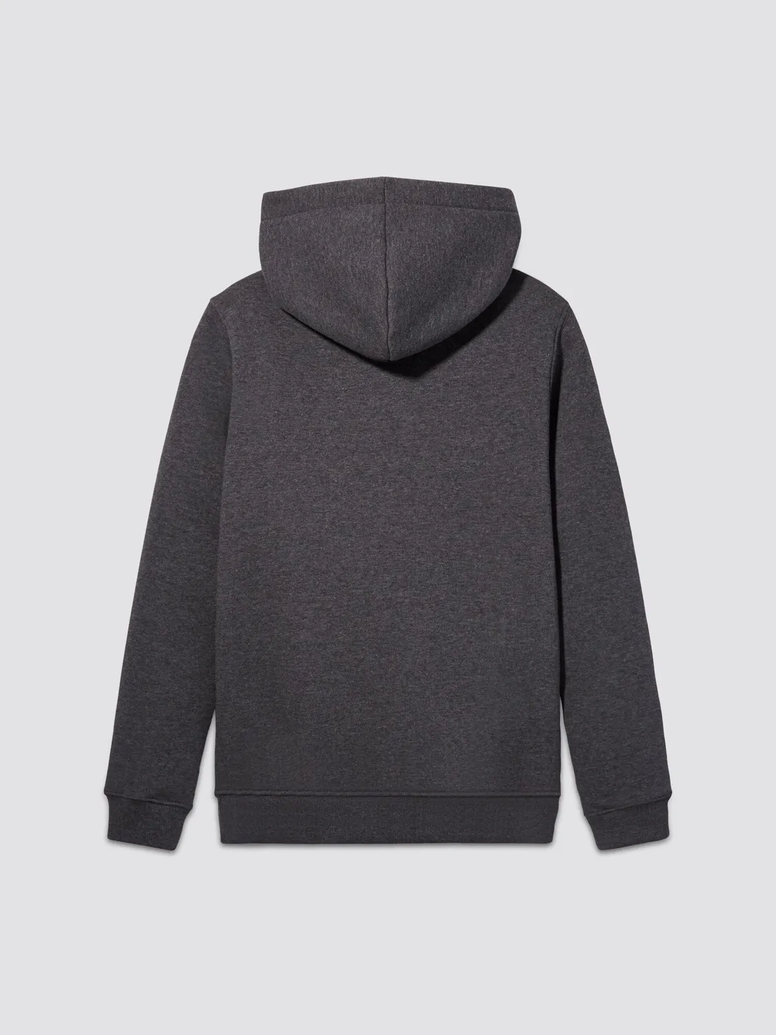 Alpha Industries Youth Basic Hoodie hanorac gri charcoal bumbac