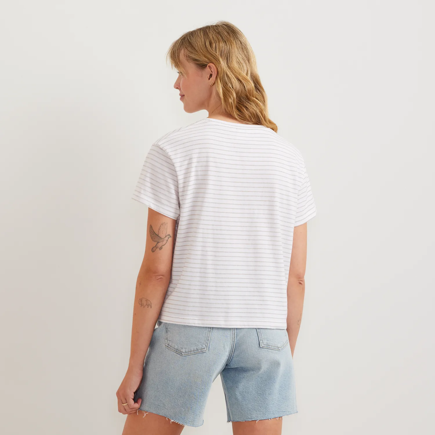 Eddie Bauer Lightwave tricou Blue Fog dungi