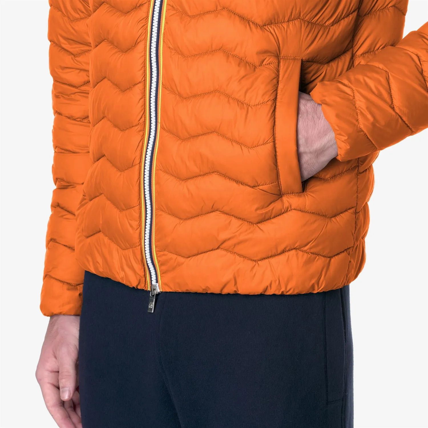 K-Way Jack Quilted Warm geacă bărbați portocaliu cupru