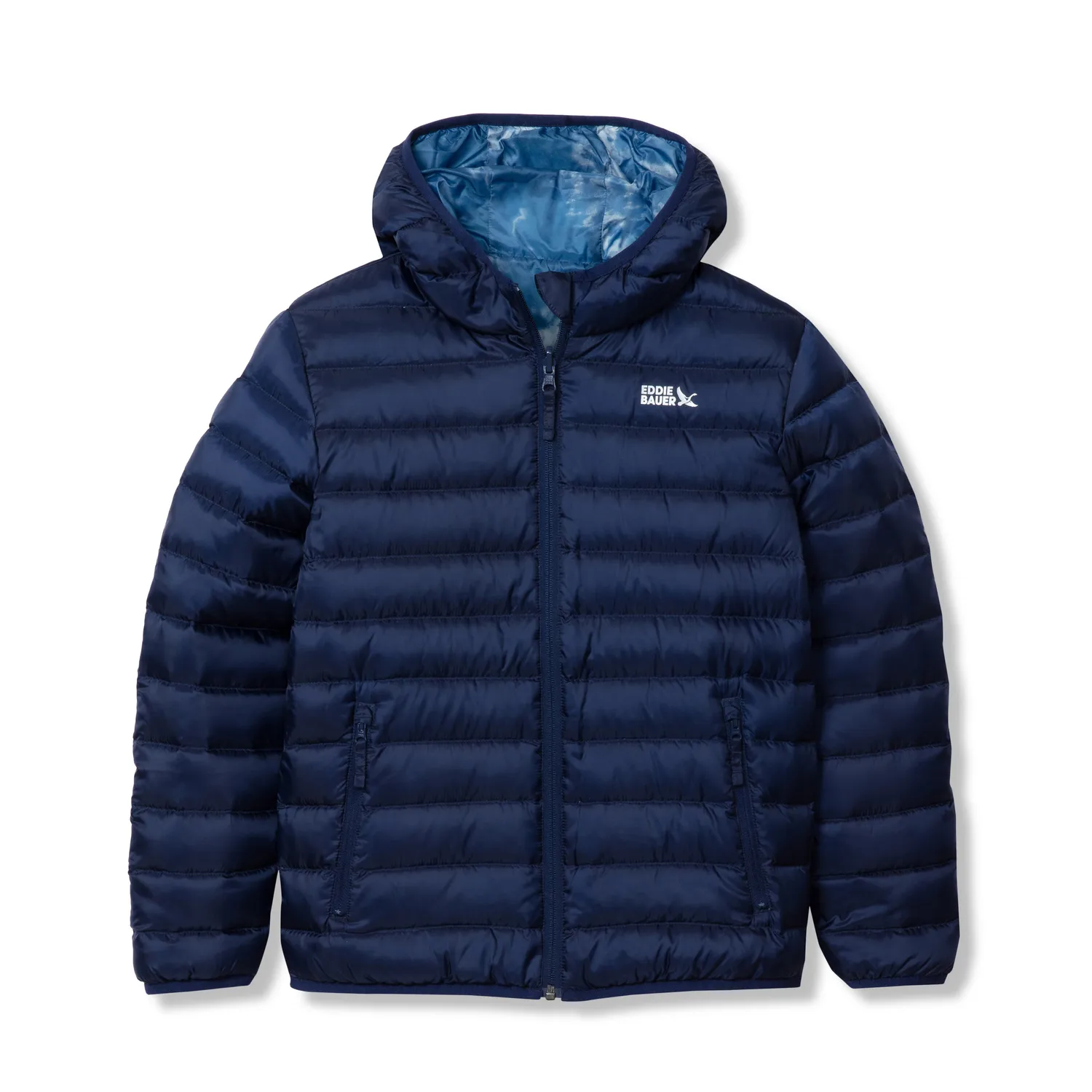 Eddie Bauer CirrusLite geaca copii negru 7/8 puf