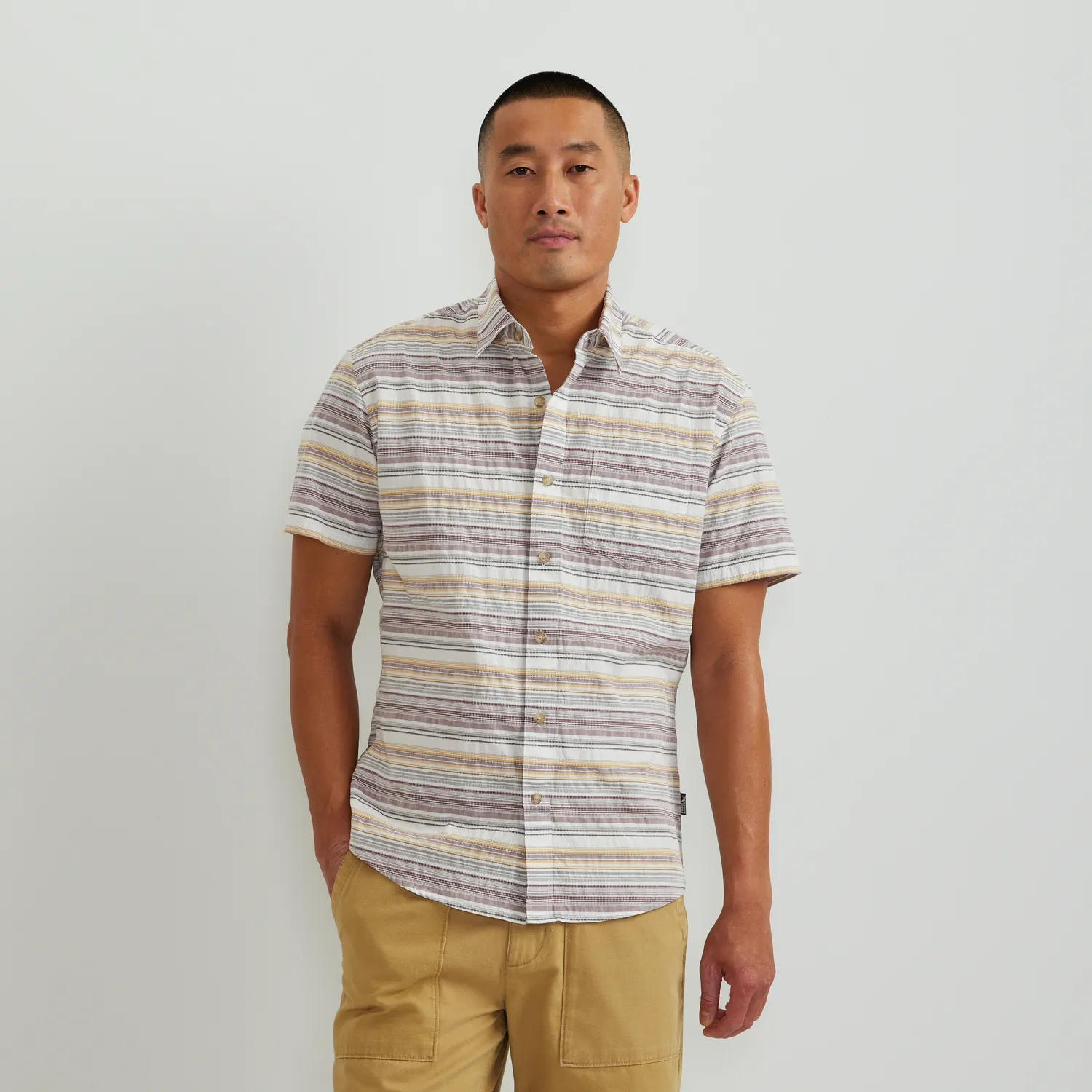 Eddie Bauer Camano cămașă bărbătească tile blue