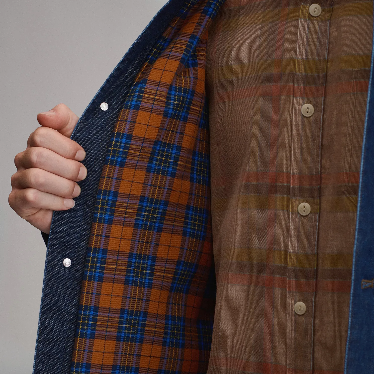 Eddie Bauer EB Denim Barn palton denim Deep Rinse