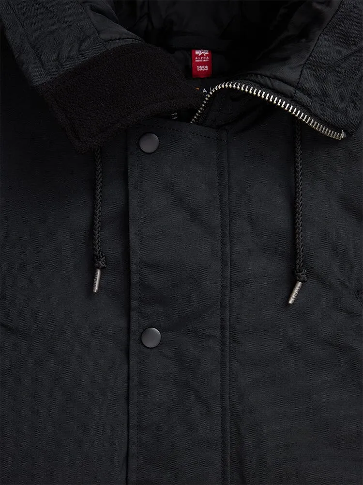 Alpha Industries N-3B Altitude palton parka negru cu gluga