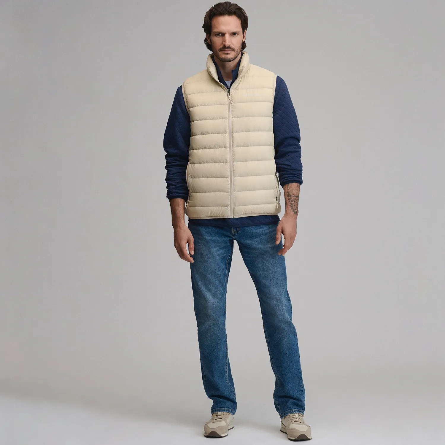 Eddie Bauer CirrusLite Down Vest vesta barbati puf usor neagra