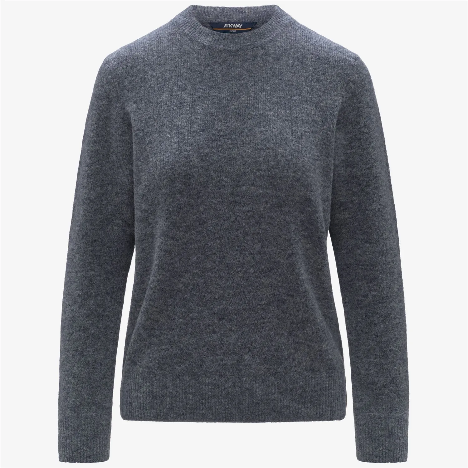 K-Way Clarisse Wool Stretch pulover dama Blue Wild Mix