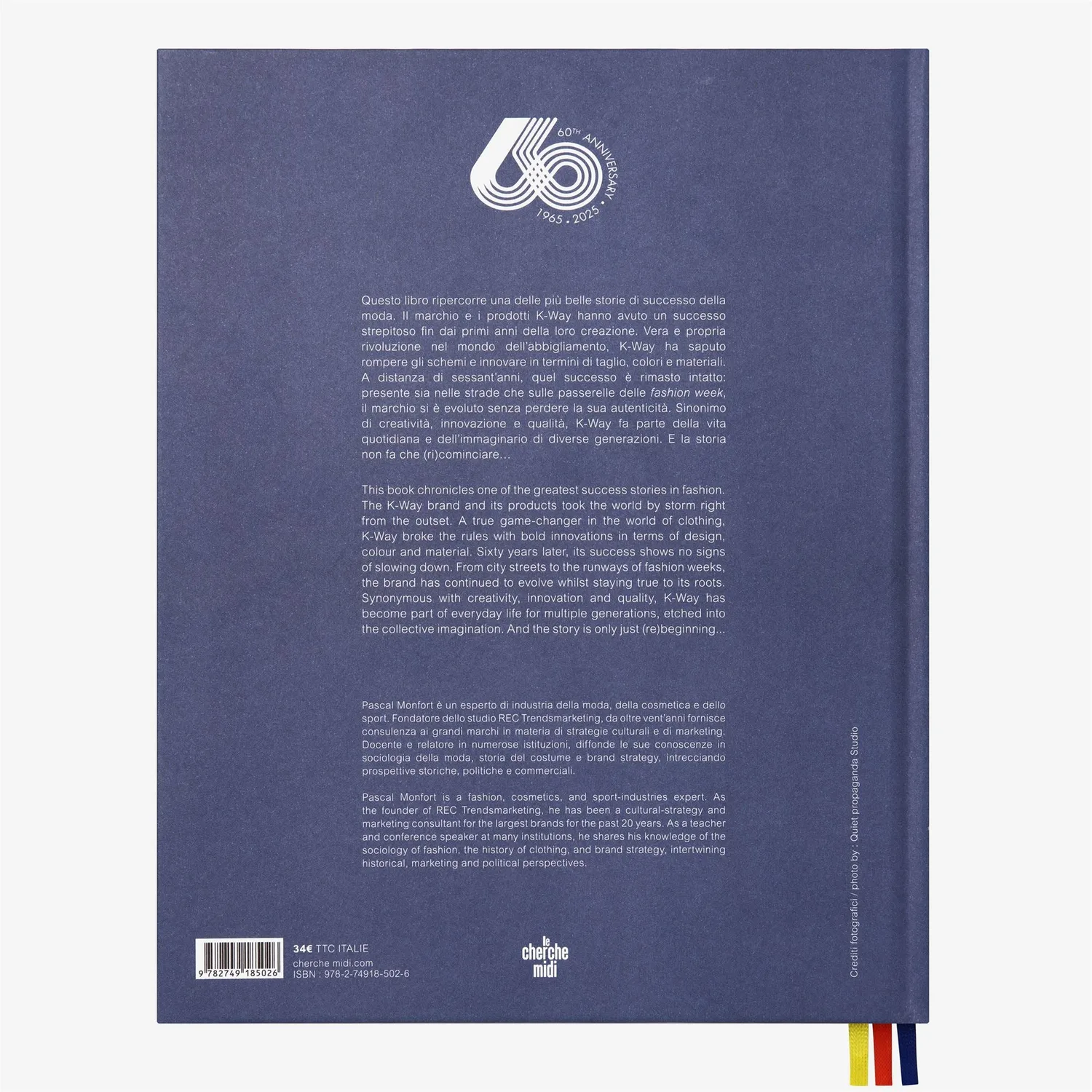 K-Way Anniversary Book It carte alba marime unica