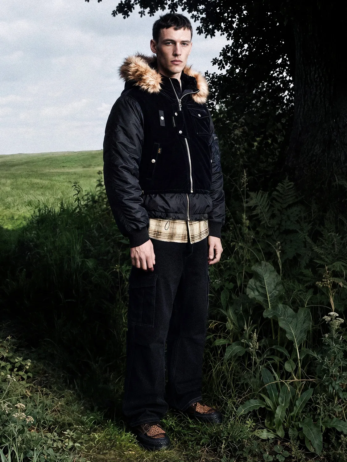 Alpha Industries N-2B Andersson Bell parka cu vesta