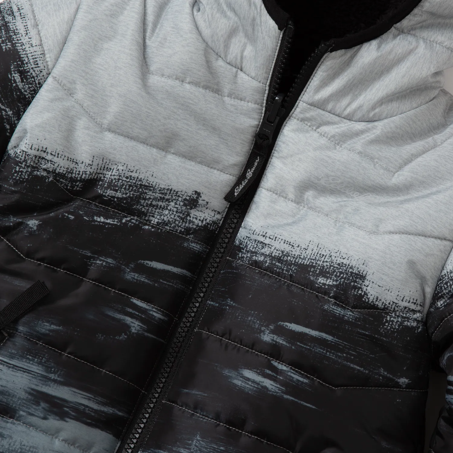 Eddie Bauer Deer Harbor geaca copii gri 2T reversibila
